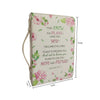 Stylish Floral Bible Cover