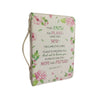 Stylish Floral Bible Cover