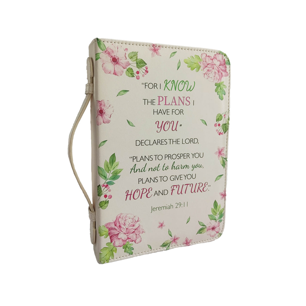 Stylish Floral Bible Cover