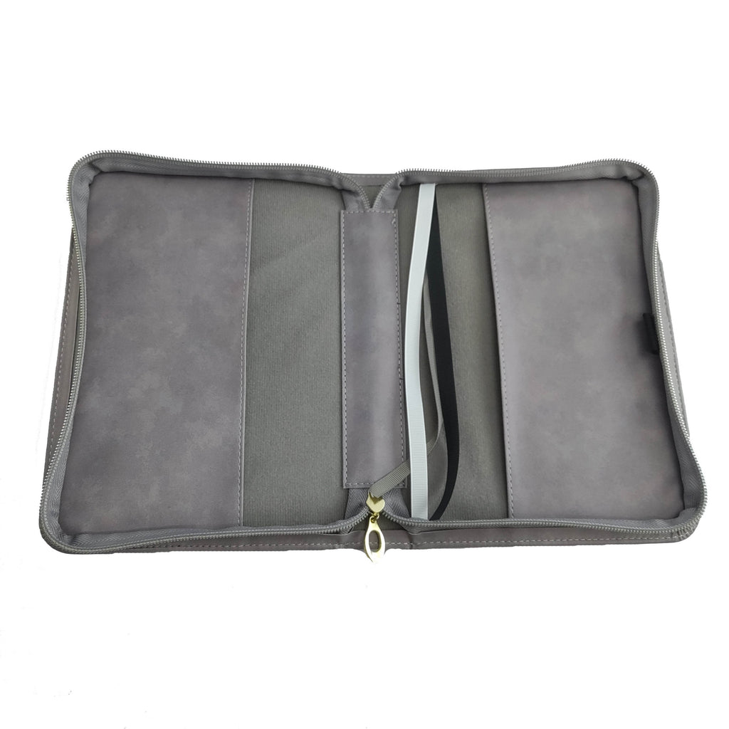 Durable Grey Bible Cover