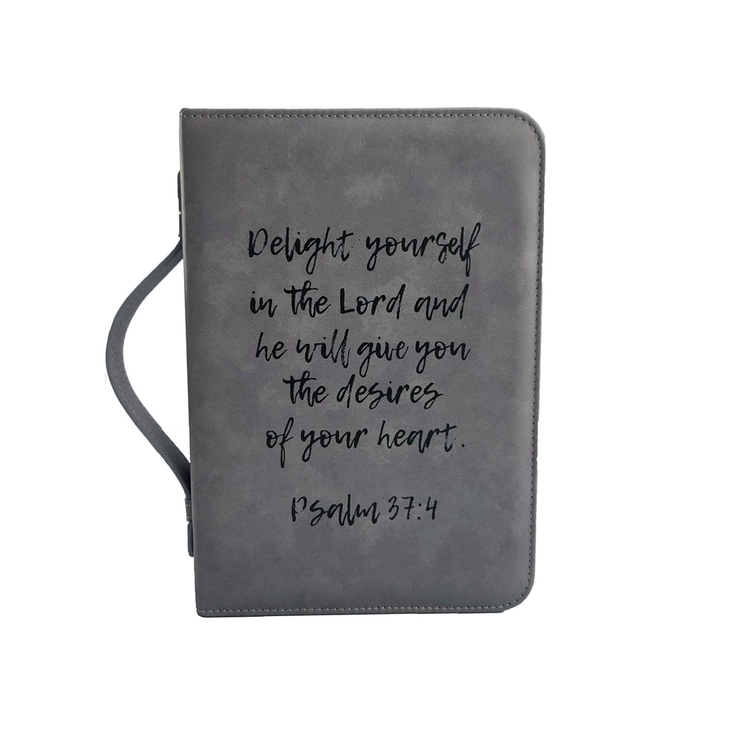 Durable Grey Bible Cover