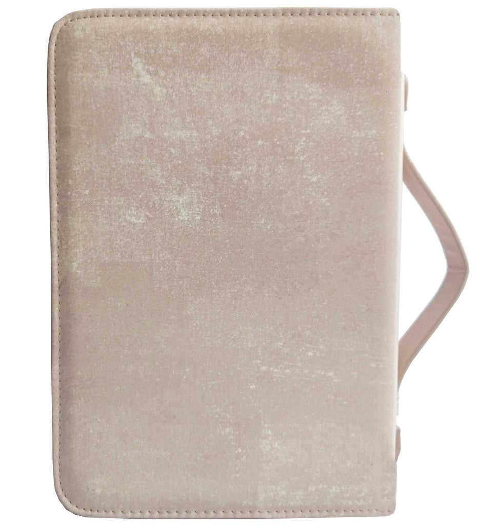 High-Quality Dusty Pink Bible Cover